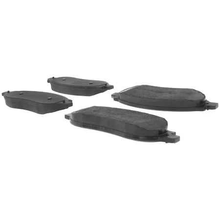 Centric Centric Premium Semi-Metallic Brake Pads with Shims and Hardware, Centric Parts 300.10680 300.1068